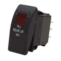 Carling Boat Rocker Switch Rear Livewell 4-Spade by Carling