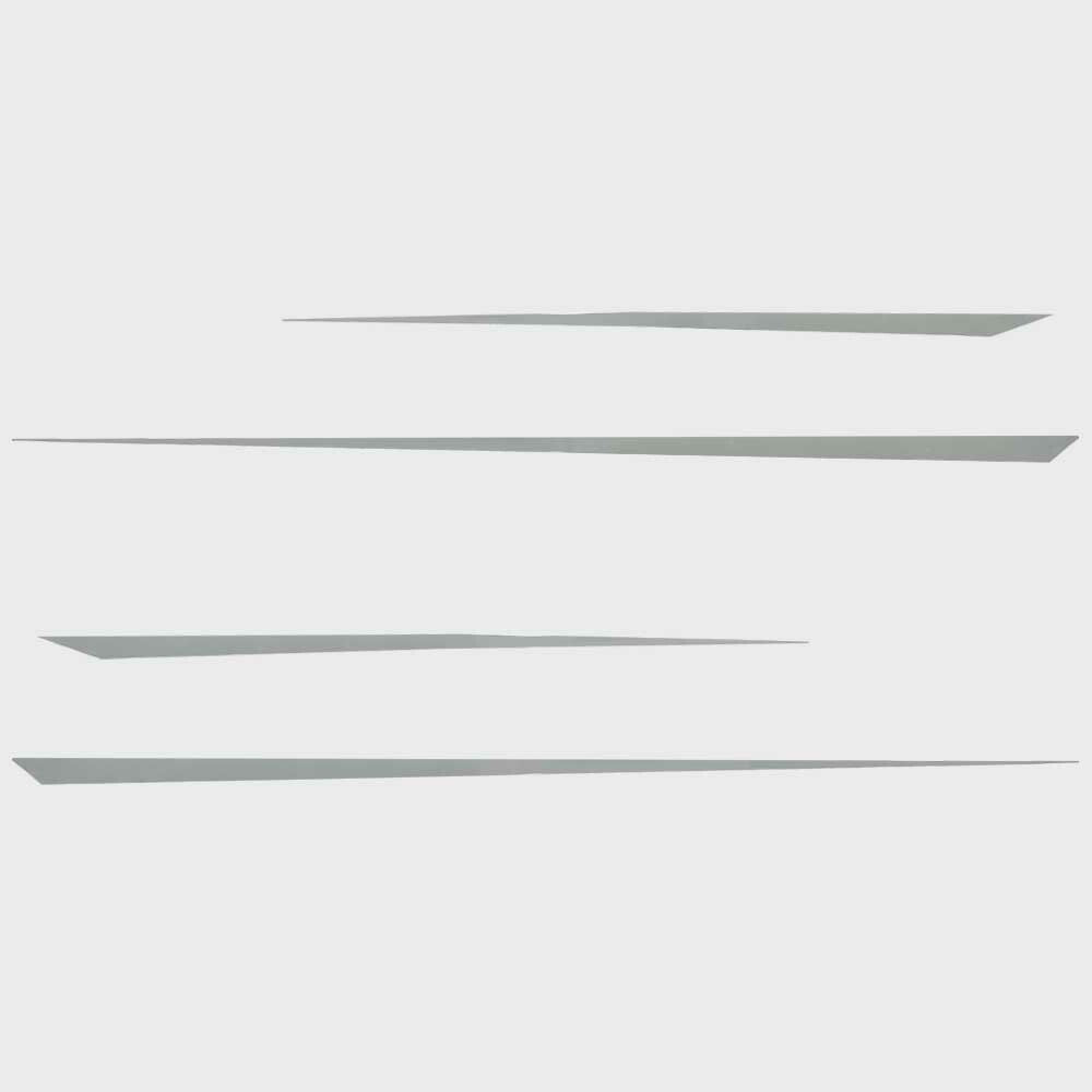 Chaparral Boat Deck Decals Alloy Gray Stickers by Chaparral