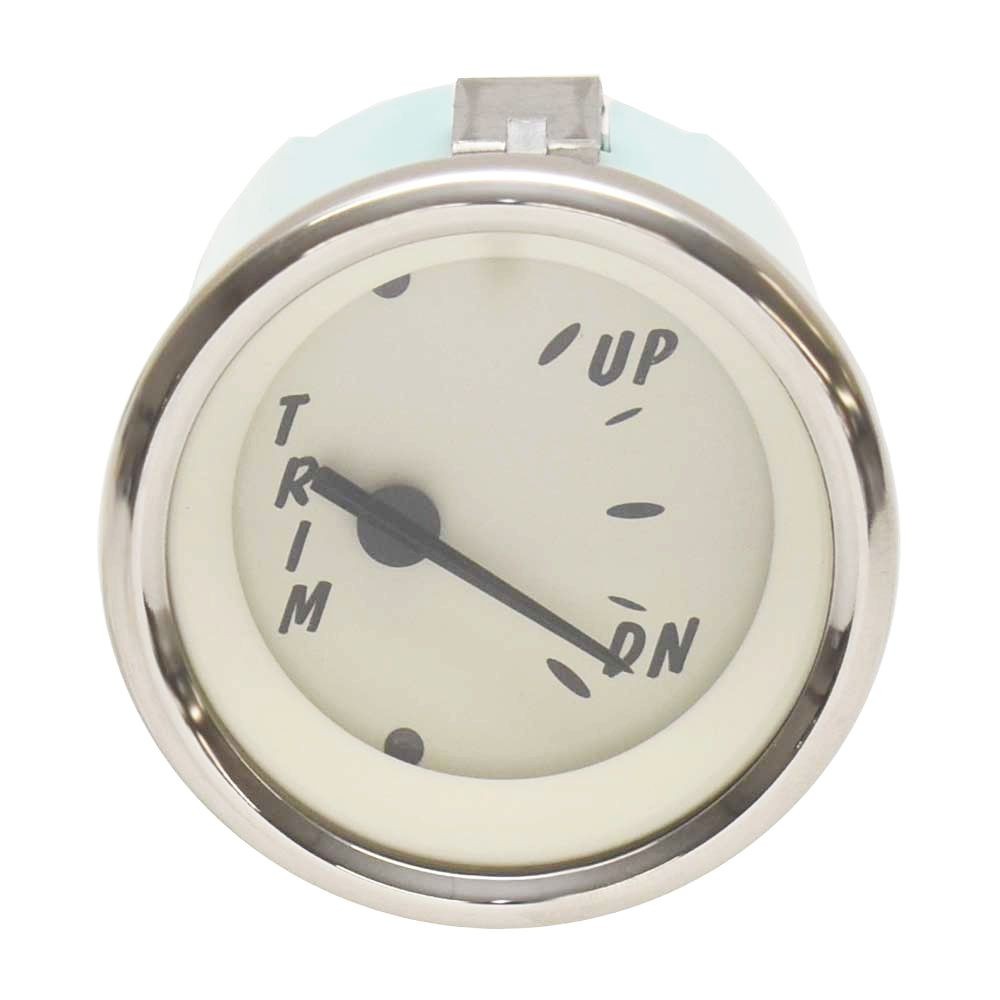 Faria Boat Trim Gauge 780645PMNB | 2 Inch Silver CreamOpens in a new w
