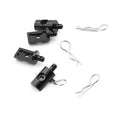 Rugged Aluminum Body Brackets Parts For Tamiya Cw-01 Lunch Box 58347