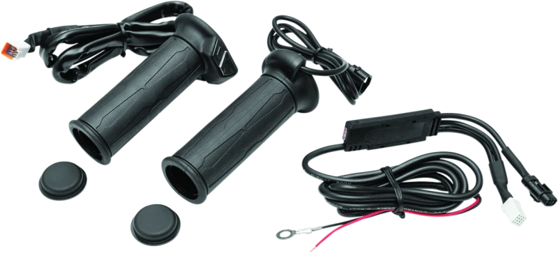 Kuryakyn Apollo Heated Grips 7/8in With Thumb Throttle For Atv &