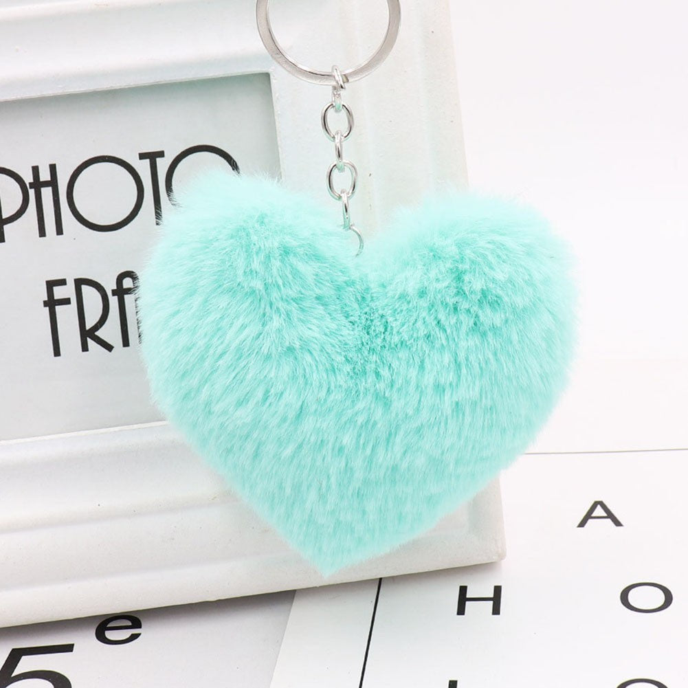 Heart Shaped Keychain Pendant for Bags