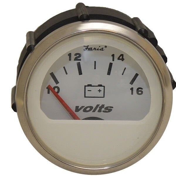 Faria Boat Volt Gauge Euro SS by Faria
