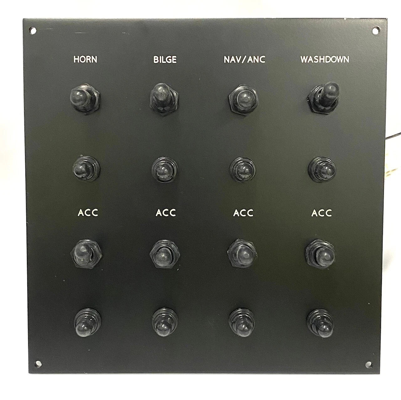 Boat Toggle 8 Switch Panel Bh Electronics