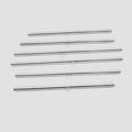 Boat Rail Station Kit Tubing Railing Stainless Steel Set of 6