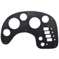 Excel Boat Blank Gauge Panel AD-513-004C Faux Carbon Fiber by Excel