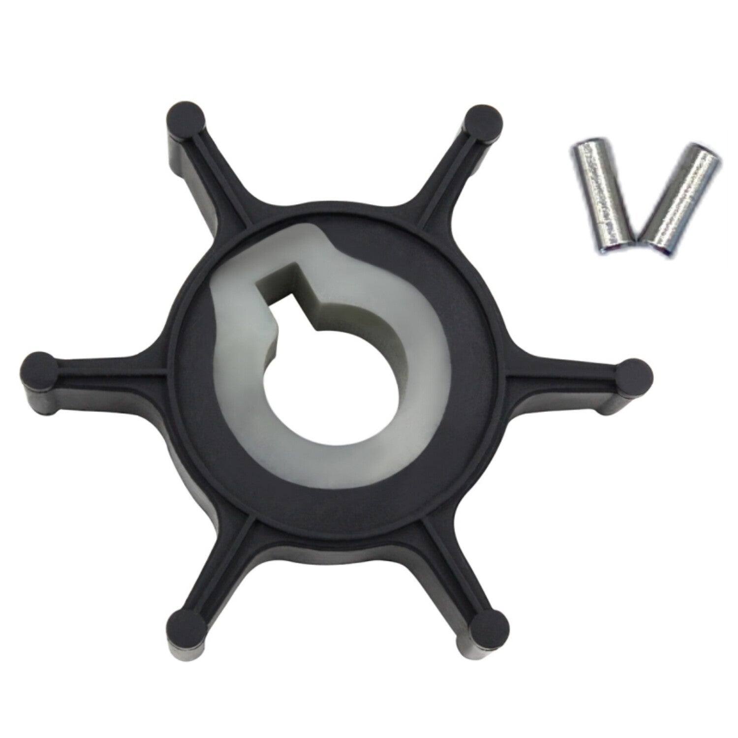 Yamaha Outboard 2-Stroke 2HP Motor Water Pump Impeller and pin 646-44352-01Opens