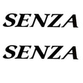 Larson Boat Decals 05728501 | Senza Black 5 1/2 x 1 Inch by Larson