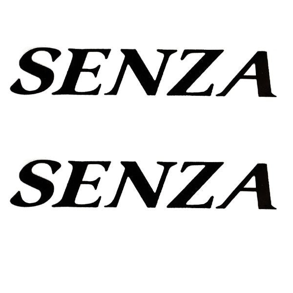 Larson Boat Decals 05728501 | Senza Black 5 1/2 x 1 Inch by Larson