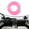 Silicone 5m Pink Car For Edge Gap Door Panel Trim For Interior
