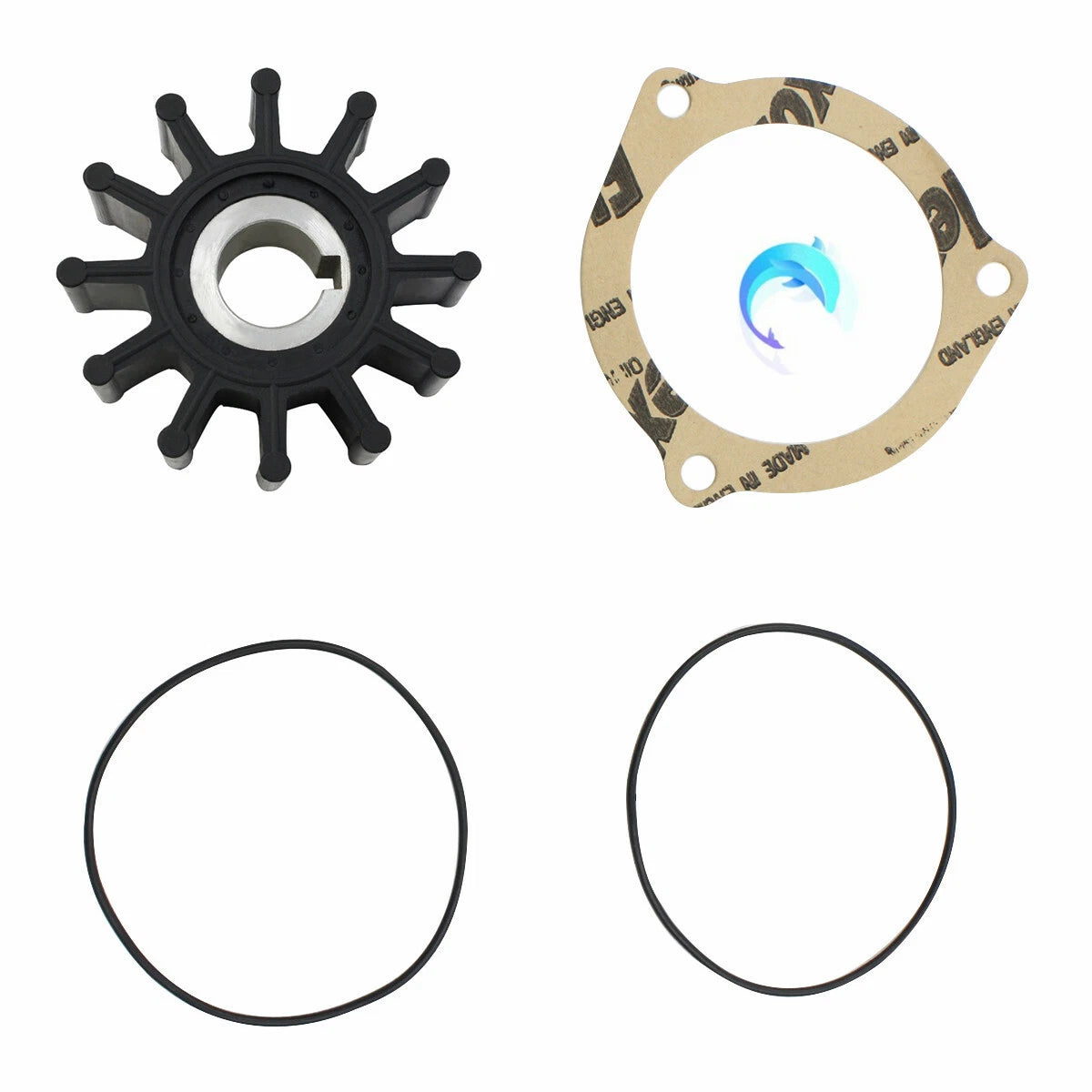 Flexible Impeller Kit For Sherwood 09000k Fits G905 G906 G907 G908