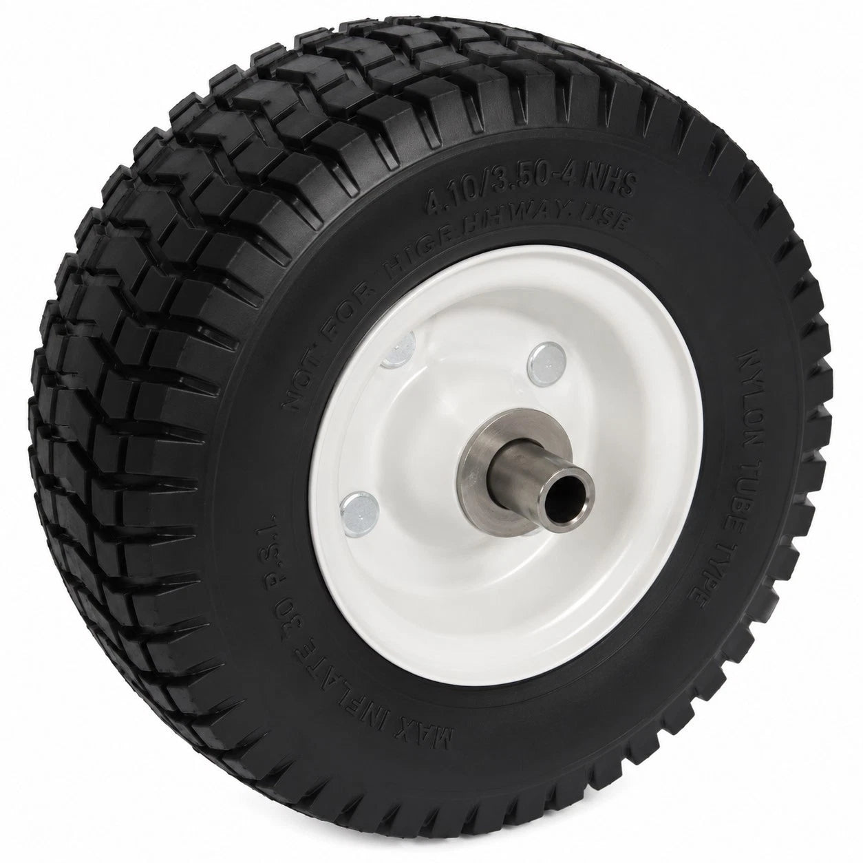 B1co8867 Wheel-turf, 9x3.5x4, Solid, White