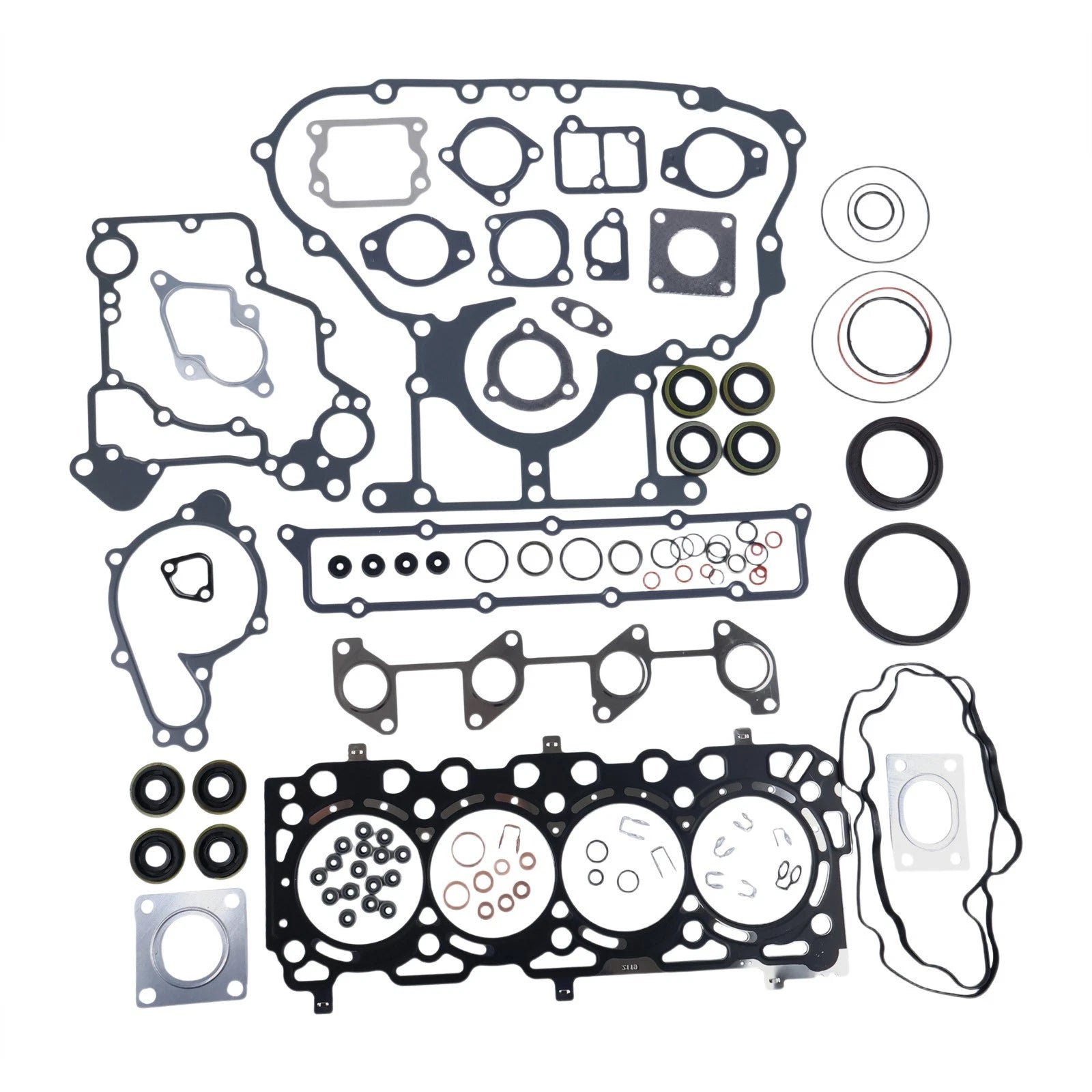 Overhaul Gasket Kit 1j770-99360 1j770-99352 For Kubota V3307-cr Cat
