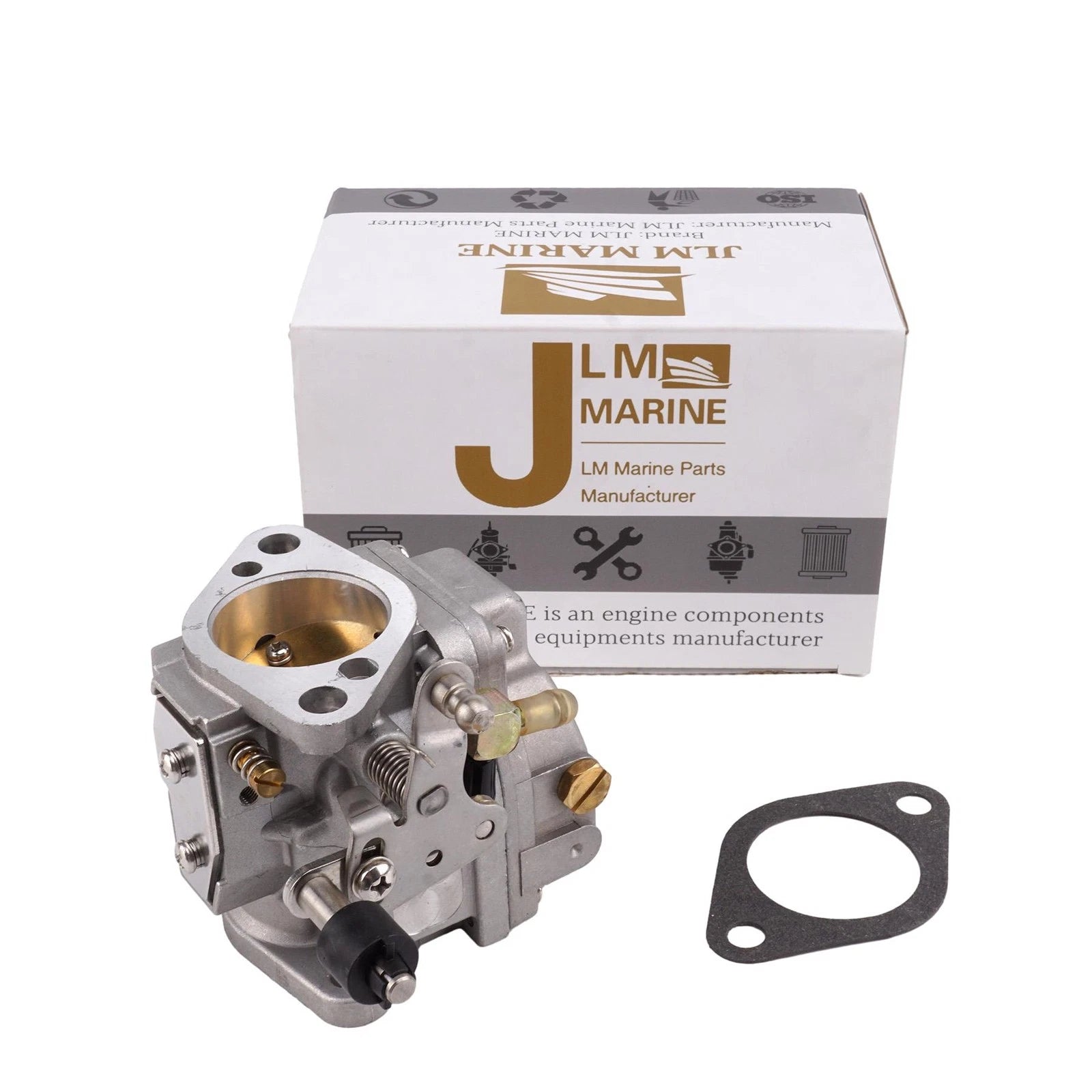 9012a25 Outboard Carbs Carburetor & Gasket For Mercury Mariner Marine