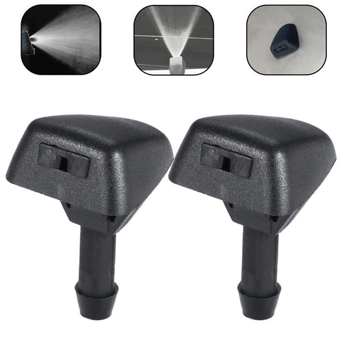 12V Wiper Nozzle Black Car Accessory