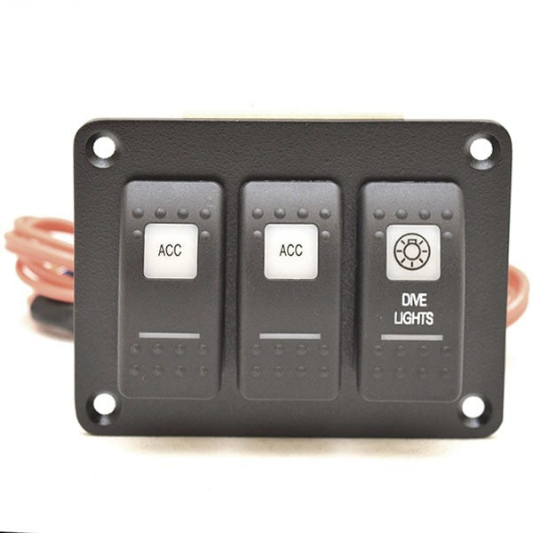 Crownline Helm Switch Panel 330 Cruiser Black by Crownline