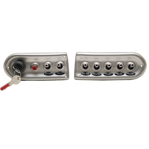 Switch Panel Set Wellcraft Ignition Plastic by Wellcraft