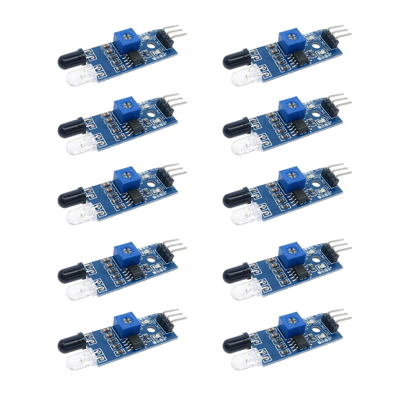 New Ir Infrared Obstacle Avoidance Sensor Module Part For Smart Car
