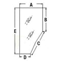 Cab Glass Lh Door Fits Kubota M8200 M105 M4900 M95 M5700 M9000 M6800