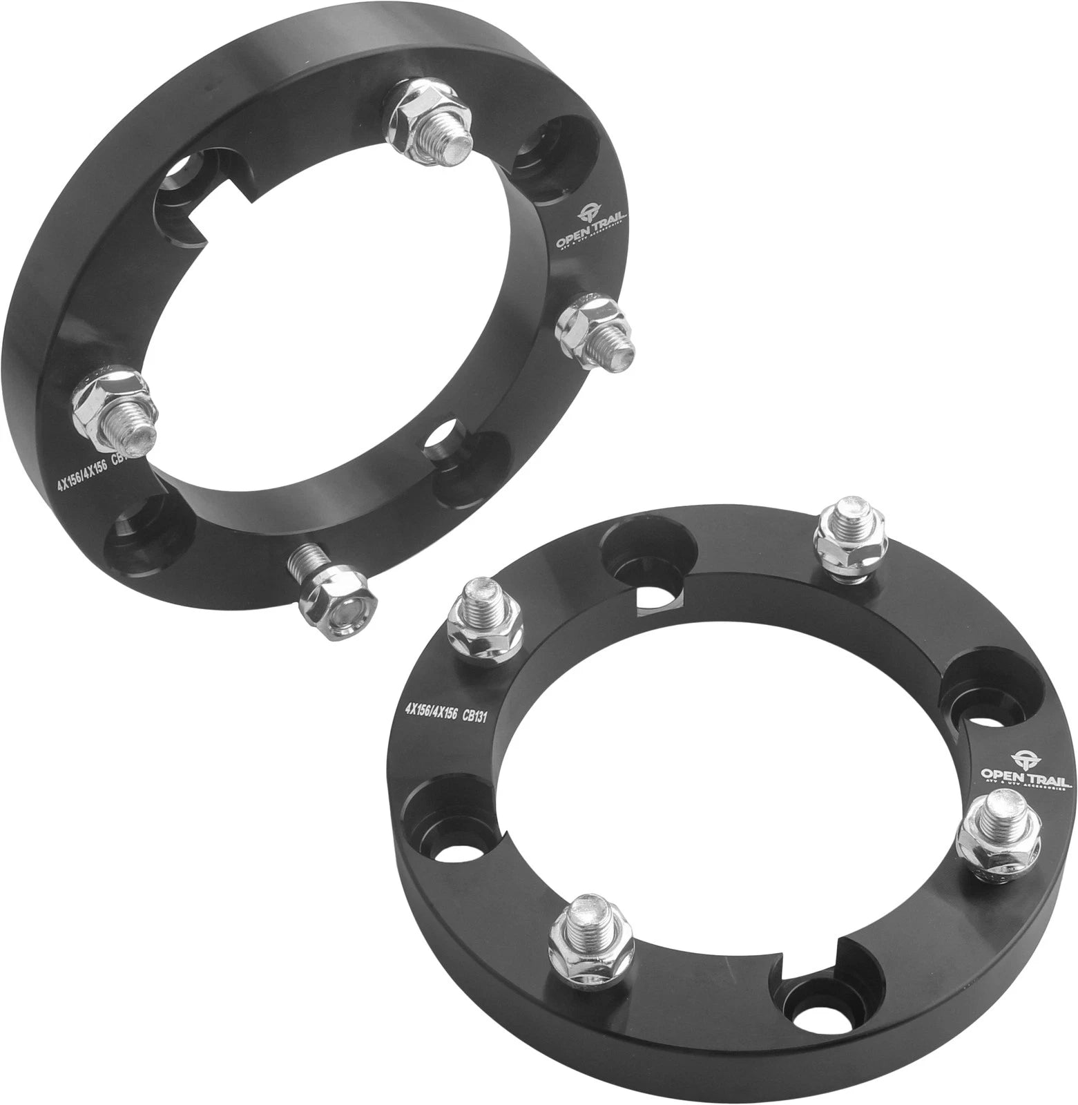 Open Trail Wheel Spacer 1 Inch 4/156 Bolt Pattern For Atv/utv 532-0109
