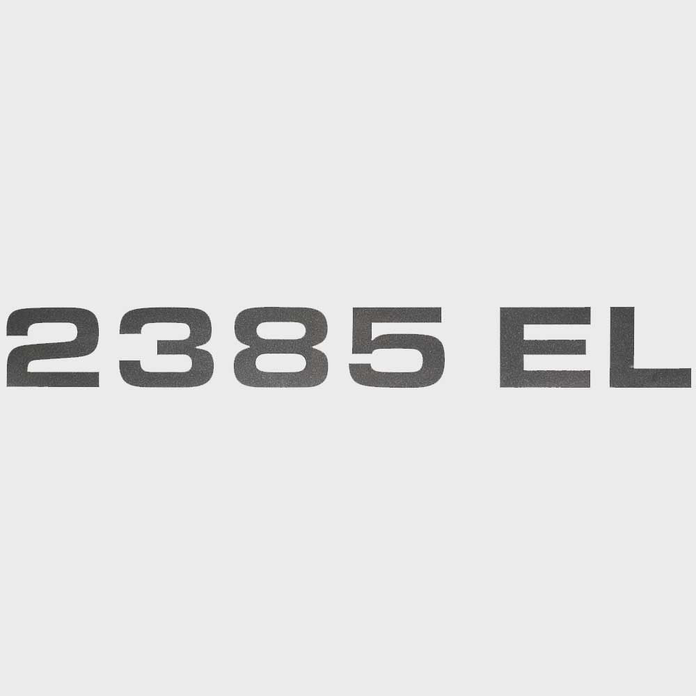 Avalon Boat Decal 9.75 x 1.25 Inch Dark Gray by Avalon