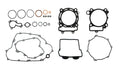 Full Gasket Set For Kawasaki Kx 450 F 4t 2012