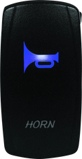 Dragonfire Racing Lighted Switch Horn On/off Blue