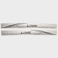 Lowe Boat Graphic Decals Silver FM 1675 / 1775 by Lowe