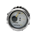 Faria Boat Trim Gauge Gp7517a | Mercury Volvo Yamaha 2 Inch Silver