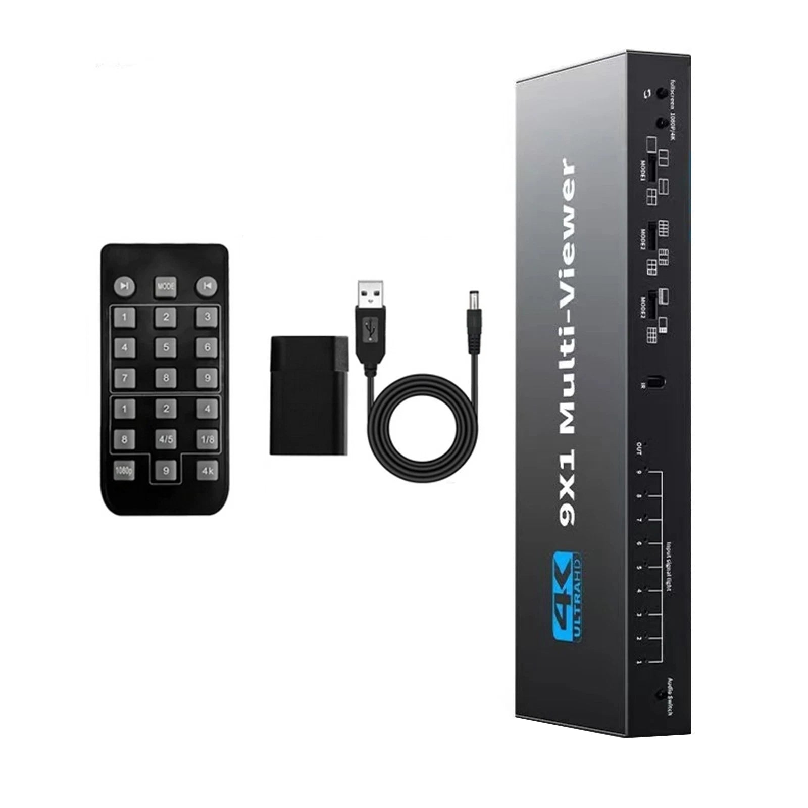 4k 30hz 1080p 9x1 Hdmi-compatibl<wbr/>e Multi-viewer Screen 10 Ways