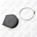 Replaces Marine 4" Exhaust Flapper &Amp; Clamp Backflow