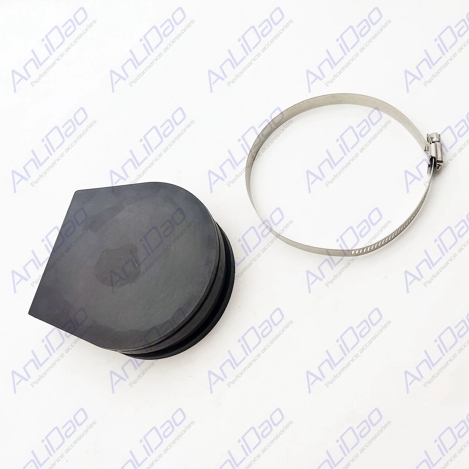 Replaces Marine 4" Exhaust Flapper &Amp; Clamp Backflow