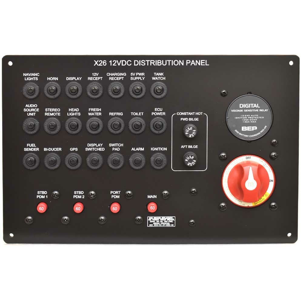 Battery Breaker Panel MasterCraft BEP 12 Volt by MasterCraft