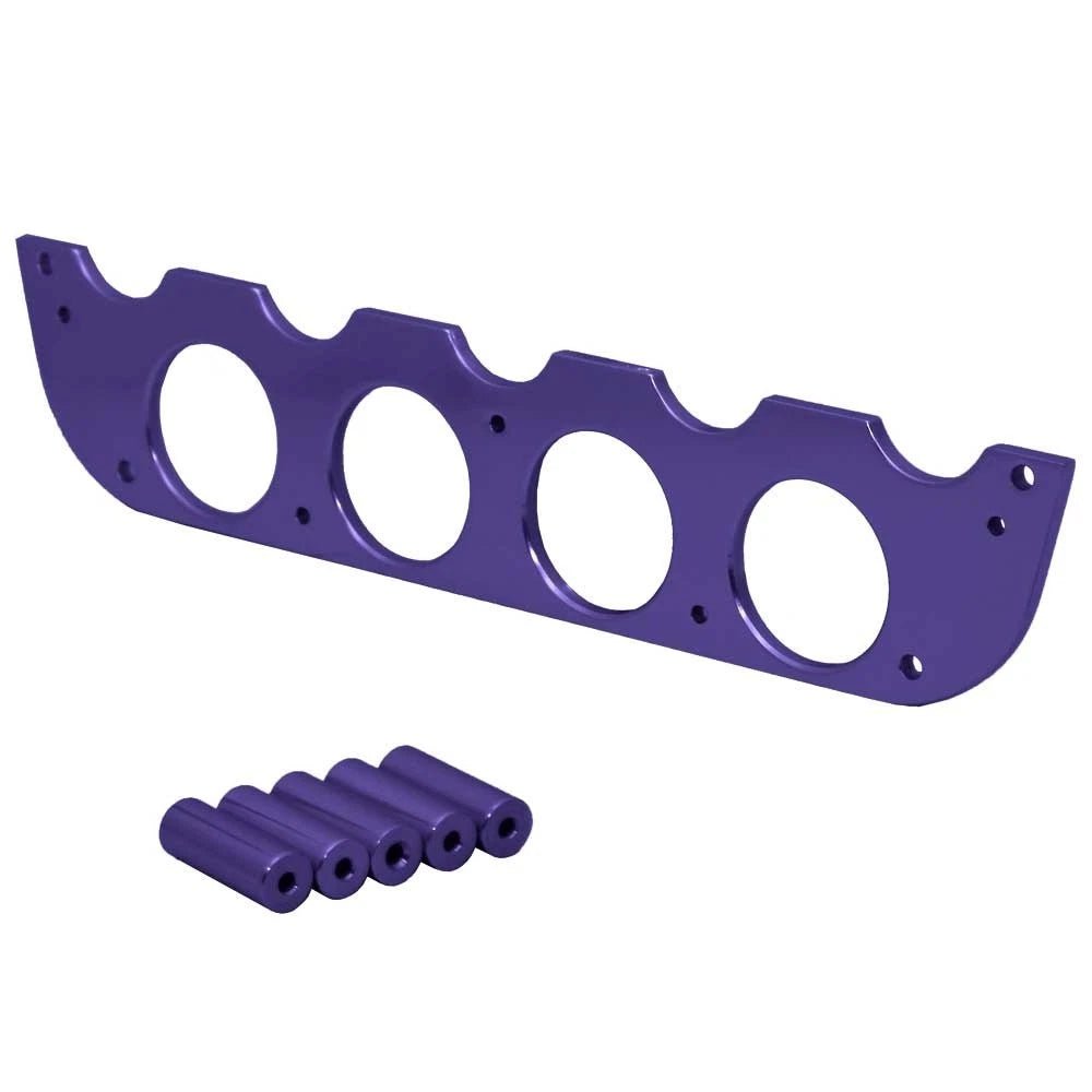 Legend Boat Rod Rack Panel 316454 | 14 1/2 X 3 Inch Purple Aluminum