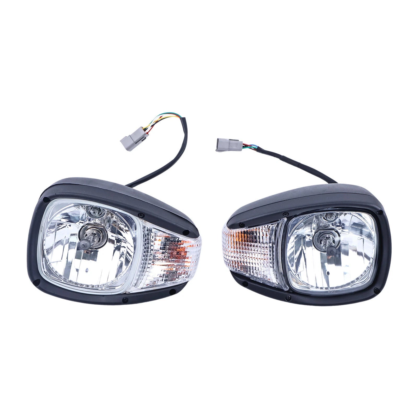 Headlight Set 195-0191 195-0192 For Caterpillar | Hook & Hull Co