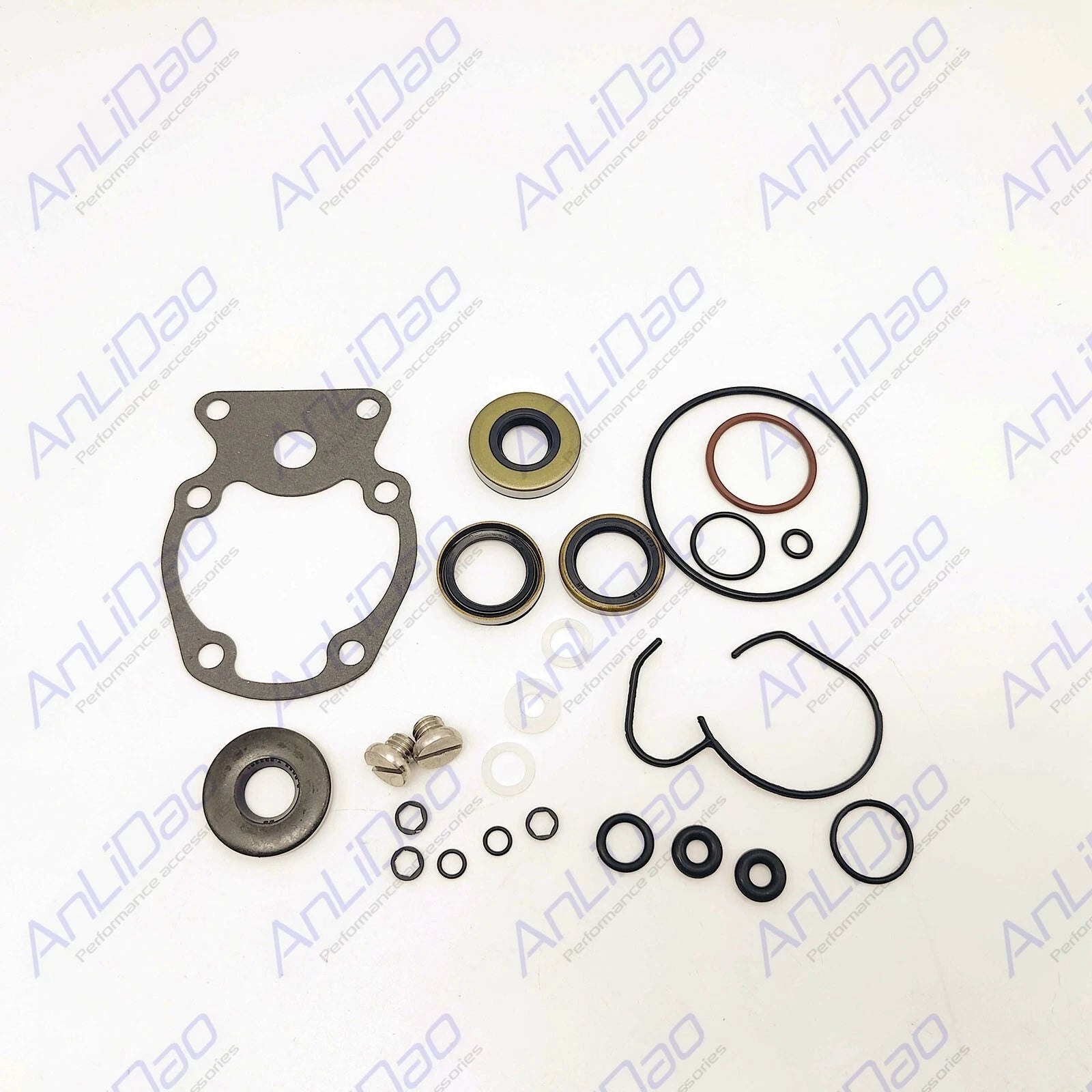 Fit Evinrude Johnson 20hp 25hp 30hp 35hp Gear Case Seal Kit 1985-2005