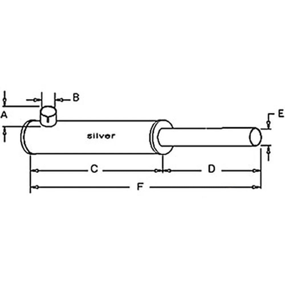 Muffler Fits Gleaner Models 71130606 A-71130606 A-71130606-a
