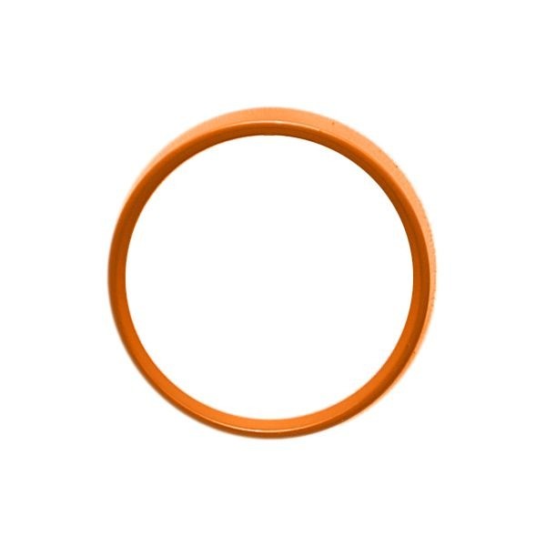 Livorsi Boat Gauge Bezel 2 1/4 Inch Orange Plastic by Livorsi