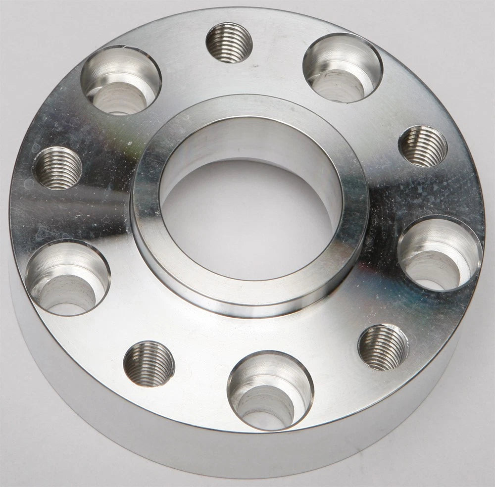 Harddrive Pulley Spacer Aluminum 1 Inch Chrome Fits Harley Davidson