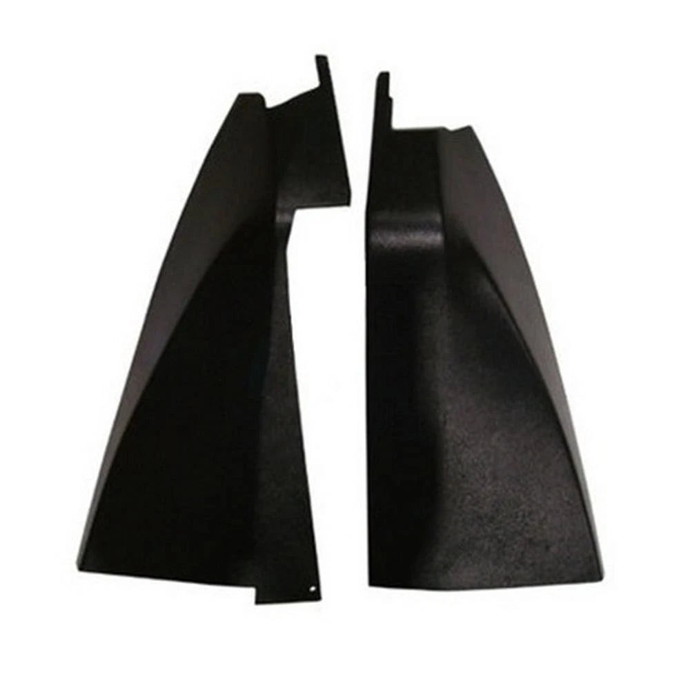 Cr30kps Kick Panel Set, Black Plastic Fits John Deere