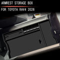 Car Armrest Storage Box For For Toyota Rav4 2026 Abs Center Console