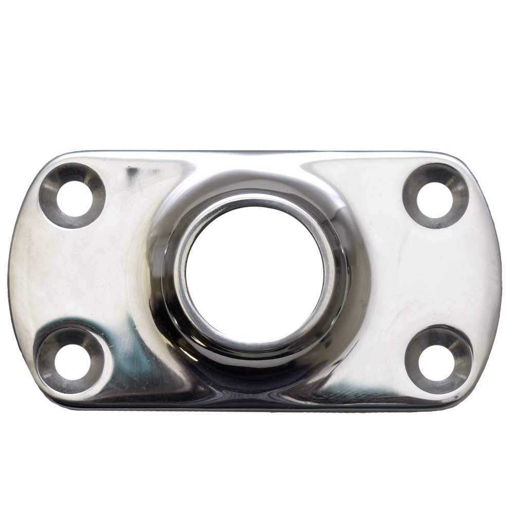 Pontoon Boat Rail Base Escape 6696447 Stainless Steel by Escape