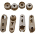 Boat Windshield Bracket End Plastic Beige