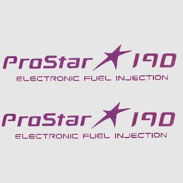 MasterCraft Boat Decals Prostar 190 Fuel Injection by MasterCraft