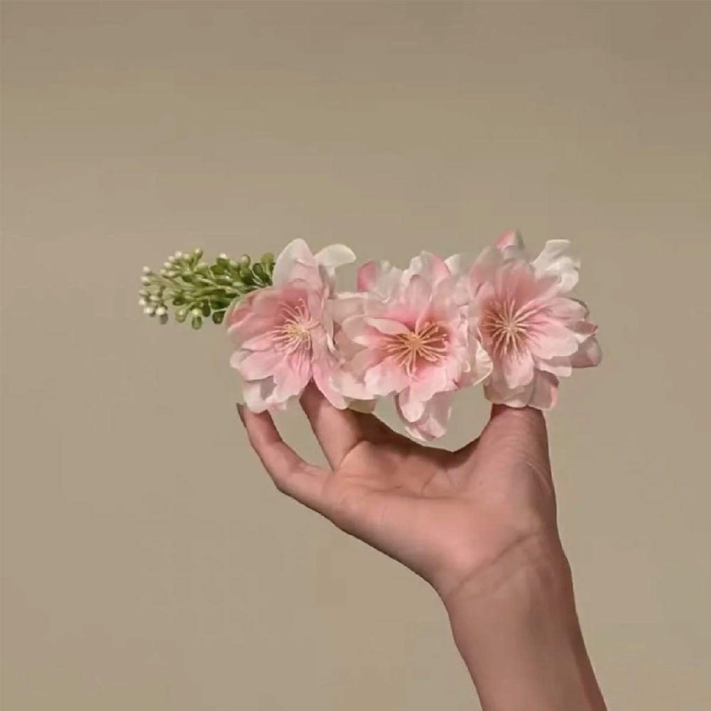 Compact Pink Hair Accessory