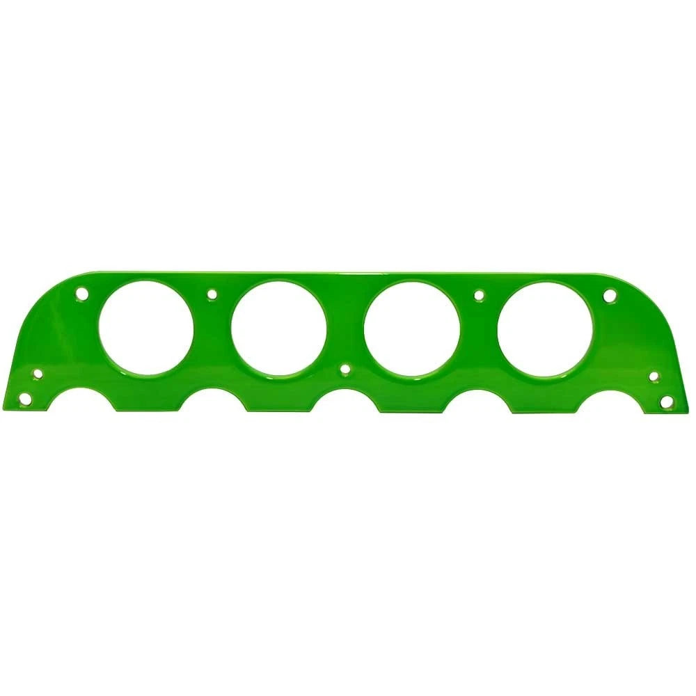 Legend Bass Boat Rod Rack Panel | Lime Green 14 1/2 X 3 Inch