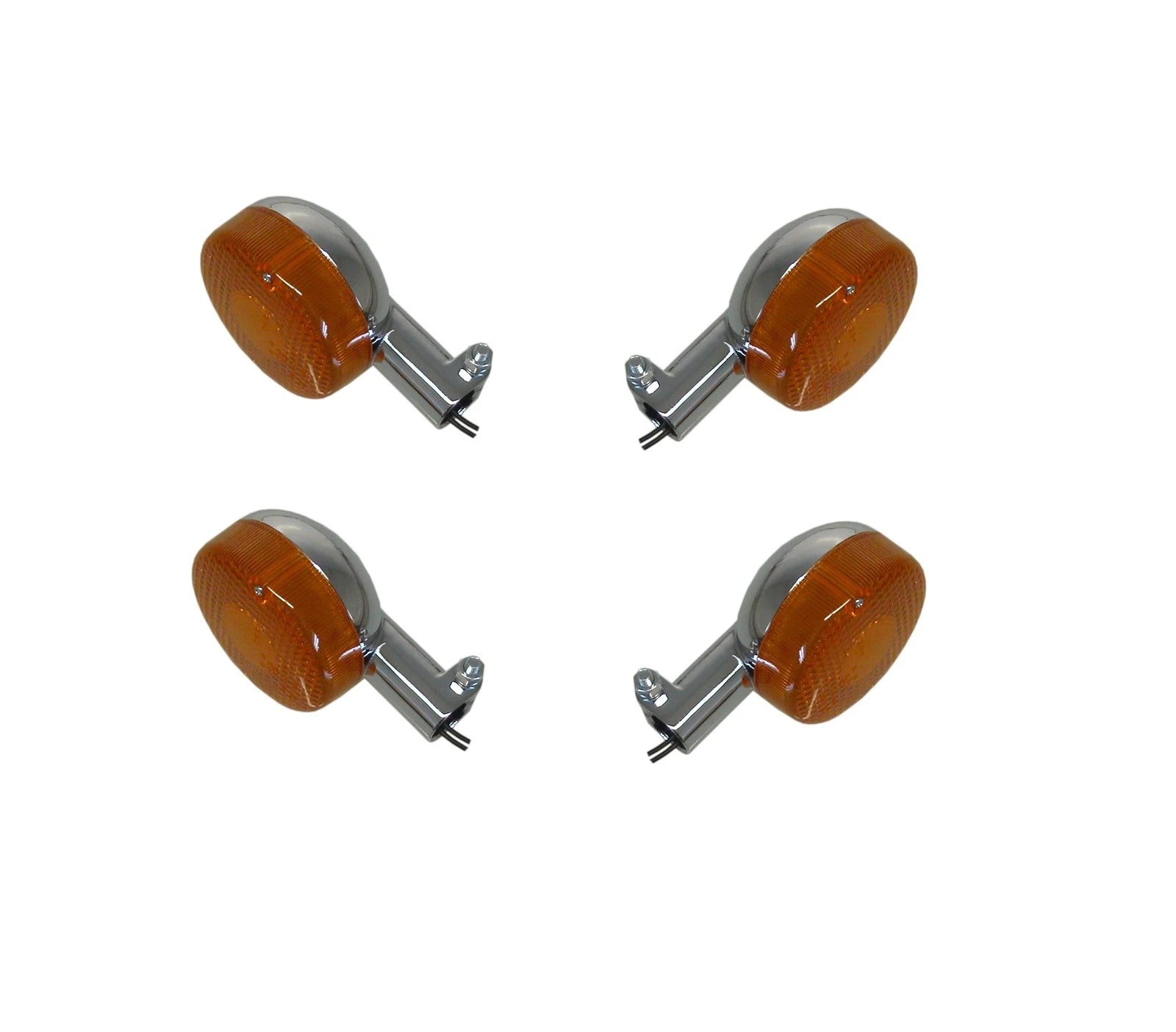 Blinkers Complete Set Of 4 Front & Rear For Yamaha Xj 650 1980-1984