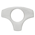 Steering Wheel Decal Tracker Reflective Silver by Tracker