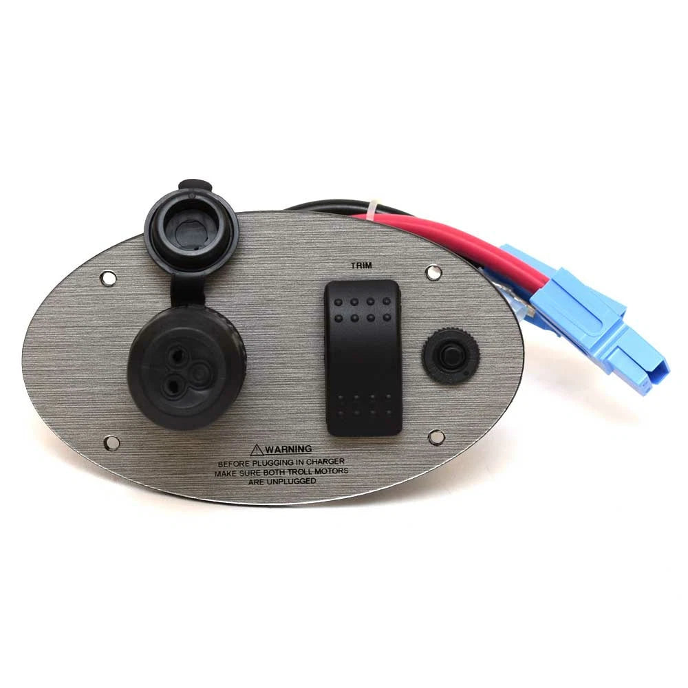 Larson Boat Trolling Motor Panel | Plug Breaker W/ Harnesses (Kit)