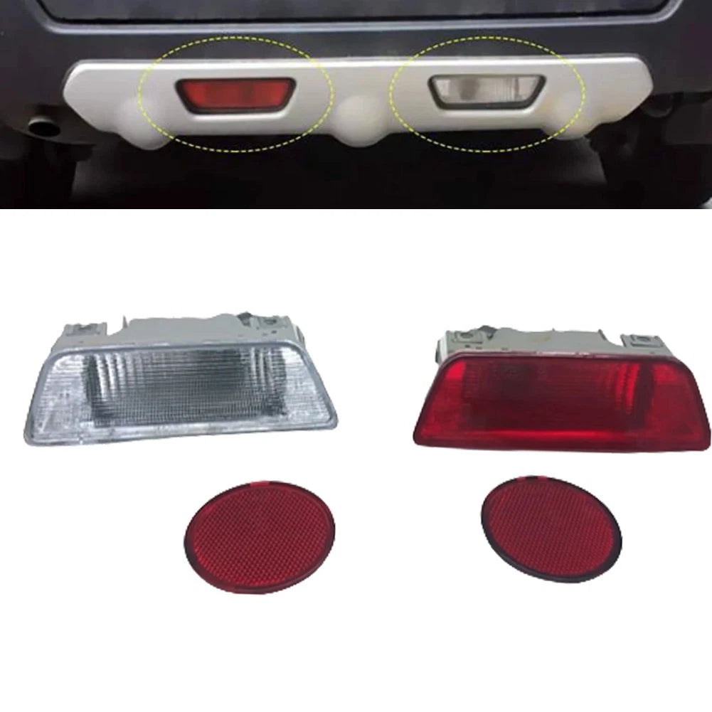For Nissan Xtrail T31 2008 2013 Rear Bumper Fog Lamp Light Replacement